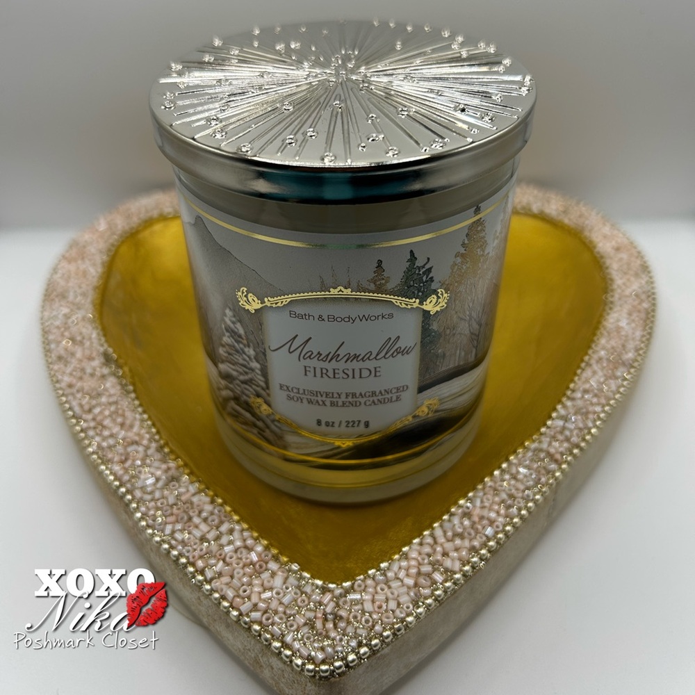 Bath & Body Works Marshmallow Fireside Candle - Single Wick